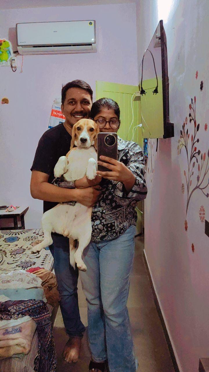 Our pet care team in Ahmedabad in a group photo